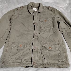 Cosmetics Khaki Military Jacket